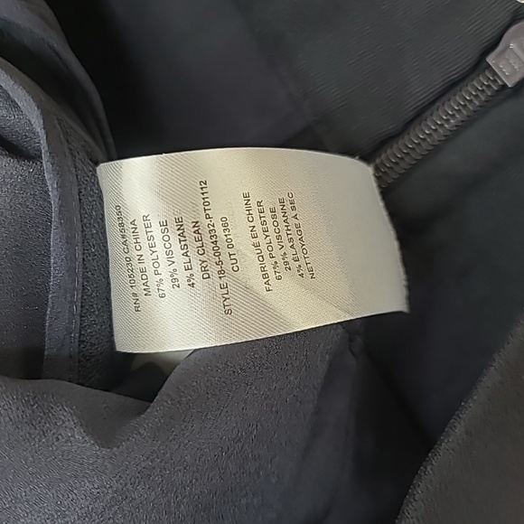 Joie Ardina Nautical Button Front High Waist Wide Leg Sailor Pant in Navy - Picture 15 of 17